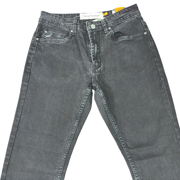 Tailor Vintage Connecticut Originals Canaan Slim Fit Comfort Stretch Waist 30x30 - Picture 5 of 11